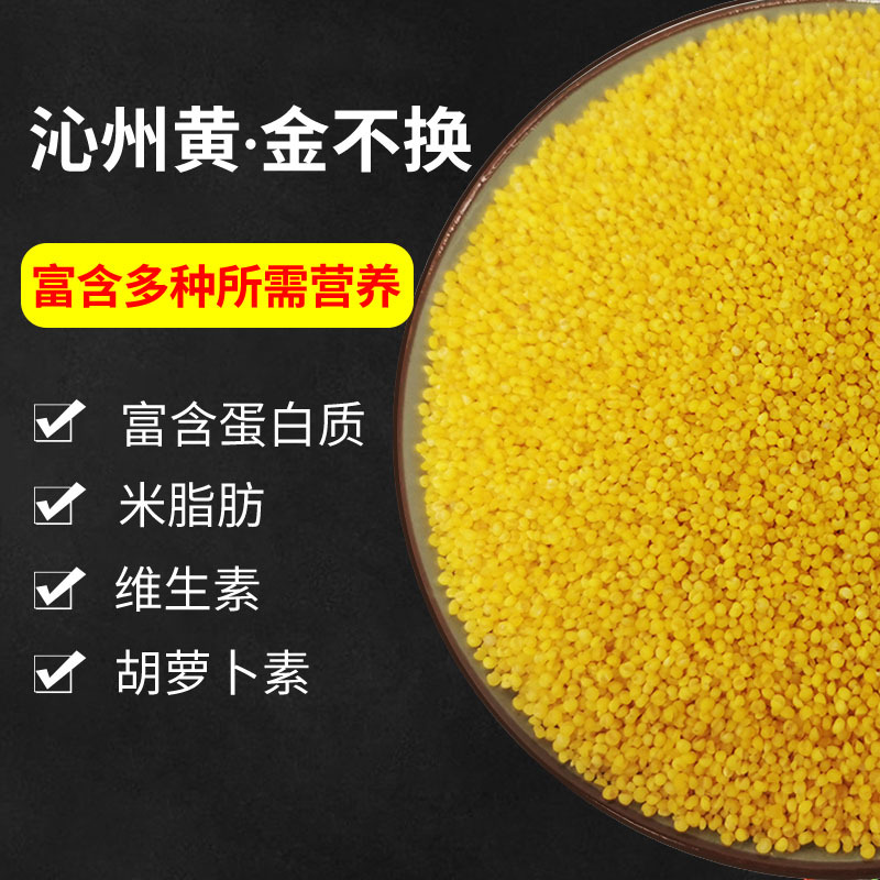 正宗沁州黄小米今年新米5斤