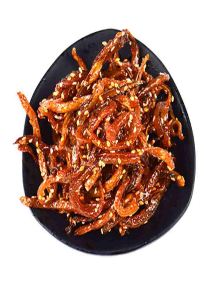 香辣鳗鱼丝 110g*4罐 即食海味零食 香辣鱼干 小吃 源头直发