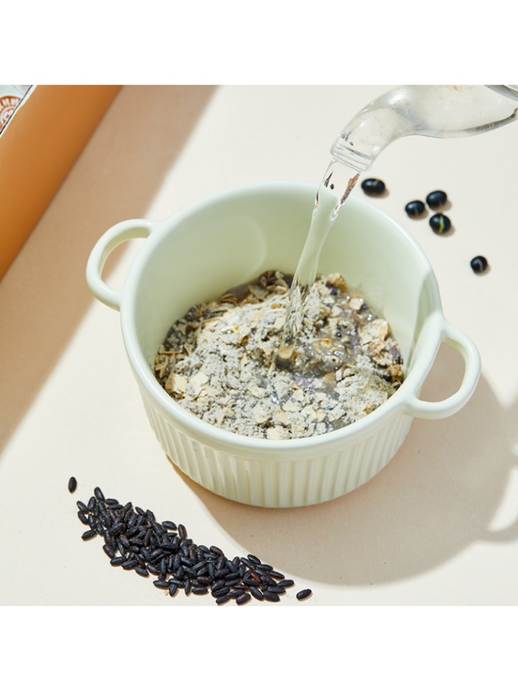 【燕之坊】五黑燕麦片320g*3盒+赠黄芪党参豆浆粉210g