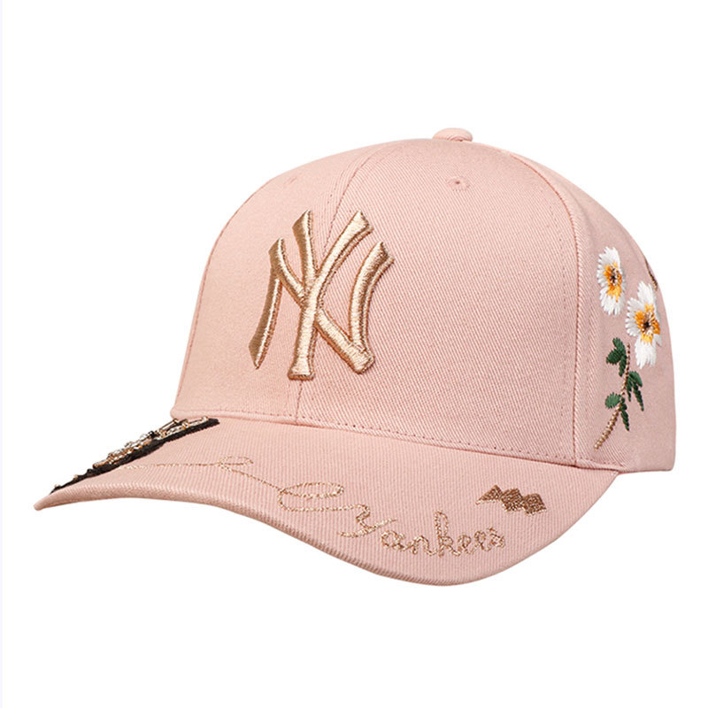 MLB 中性 潮流棒球帽小蜜蜂32CPFN741-50·粉色金标小蜜蜂