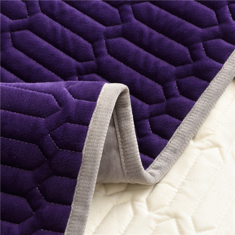 雅鹿乳胶床笠三件套·魅紫