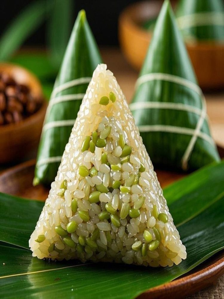 青麦糯米蜜枣粽 5个*3袋【共1500g】杂粮糯米粽子 端午节