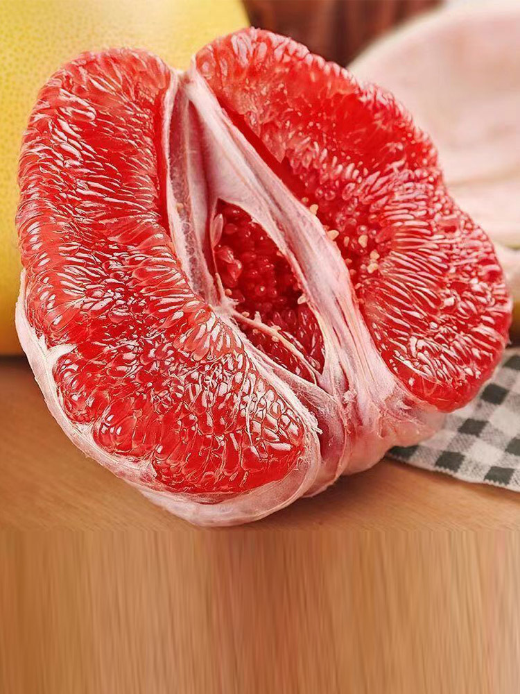 海南红心蜜柚【单果750g+】·带箱8斤