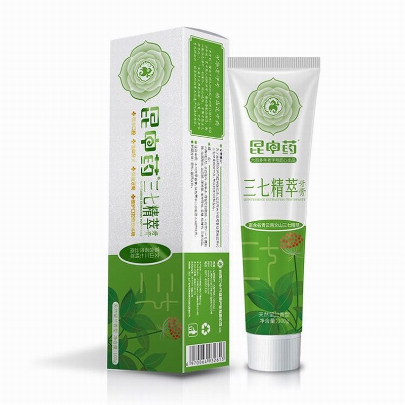 [tv商品]非遗传承昆中药三七护齿牙膏·17支