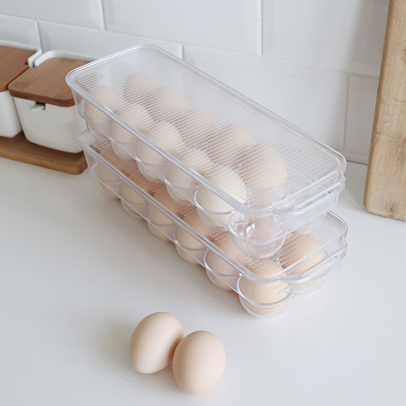 可叠加12格鸡蛋收纳盒（2套装）