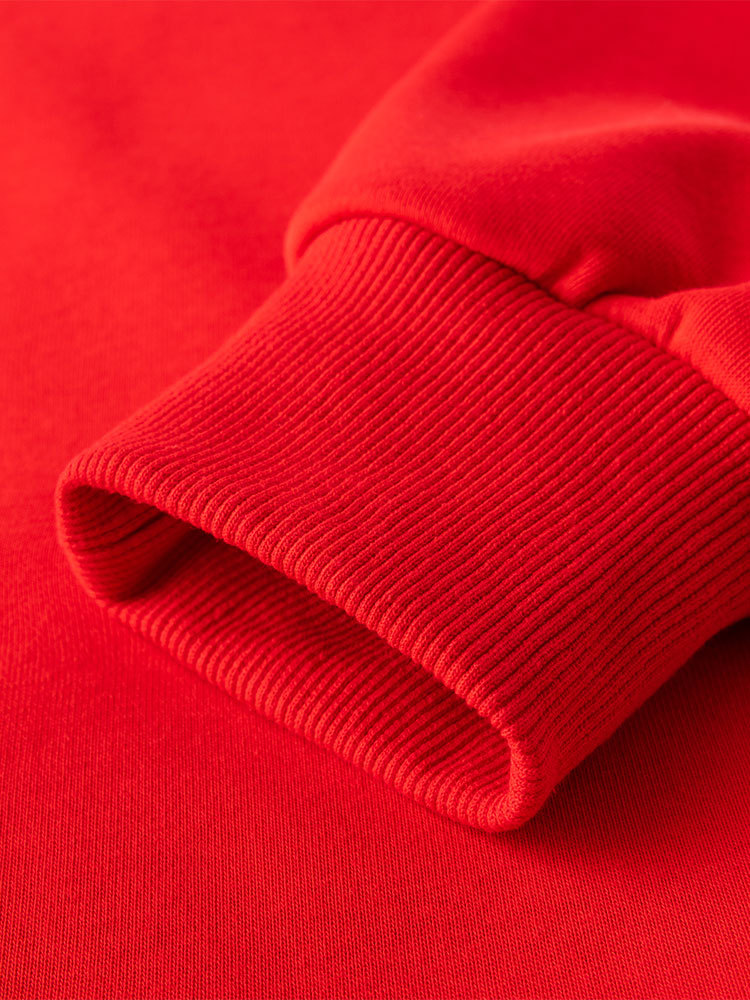 男女红色加绒卫衣-中国龙·红色/中国龙