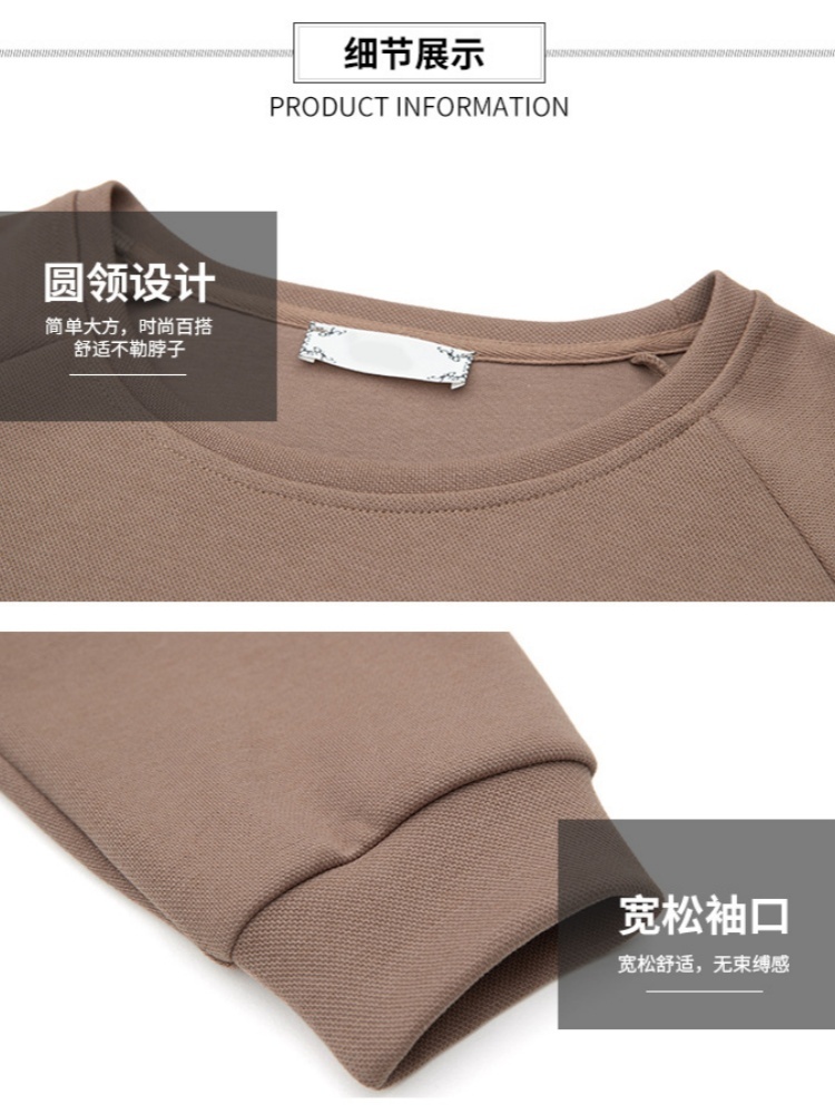 凯诗帕宽松卫衣6155·卡其