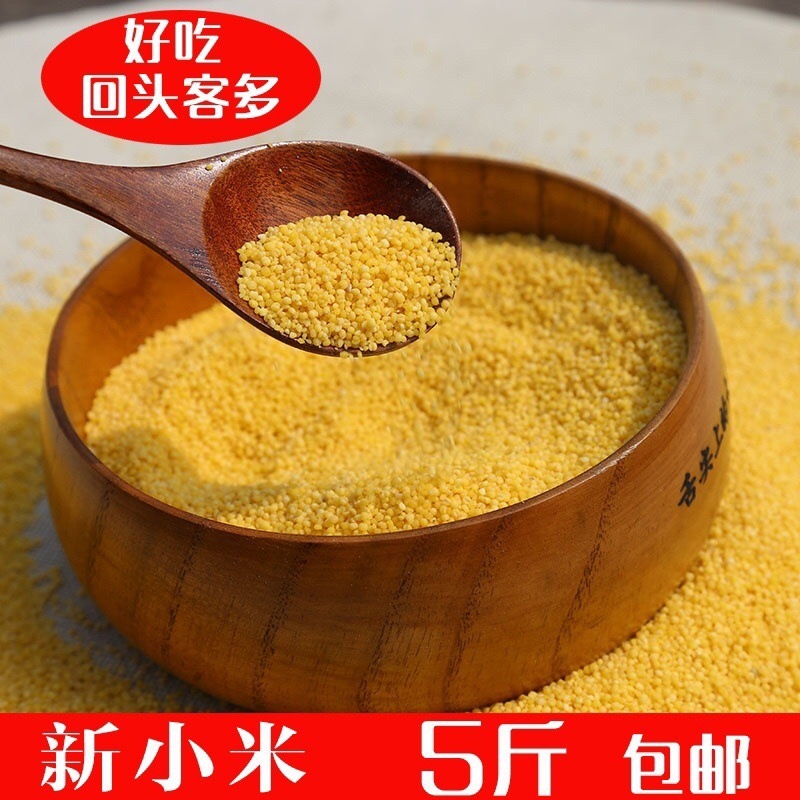 沂蒙山黄小米5斤-布袋装