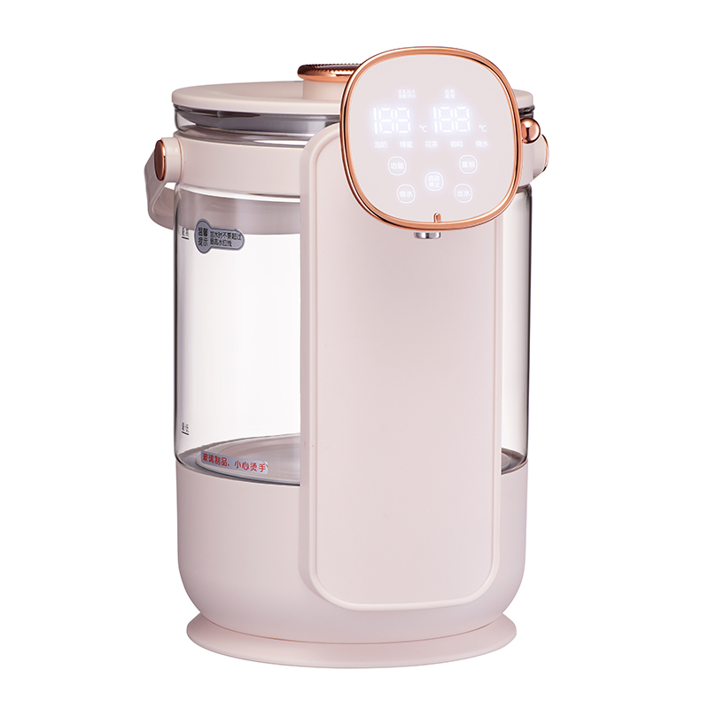 艾美特AIRMATE 时尚简约电热水瓶办公家用电水壶CS2513·粉色