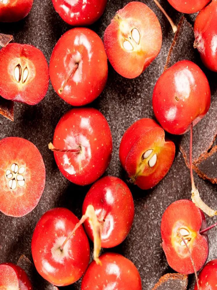 【新疆伊犁直发】红肉果丹皮 100g*4根 六星街红肉海棠果丹皮 酸甜可口