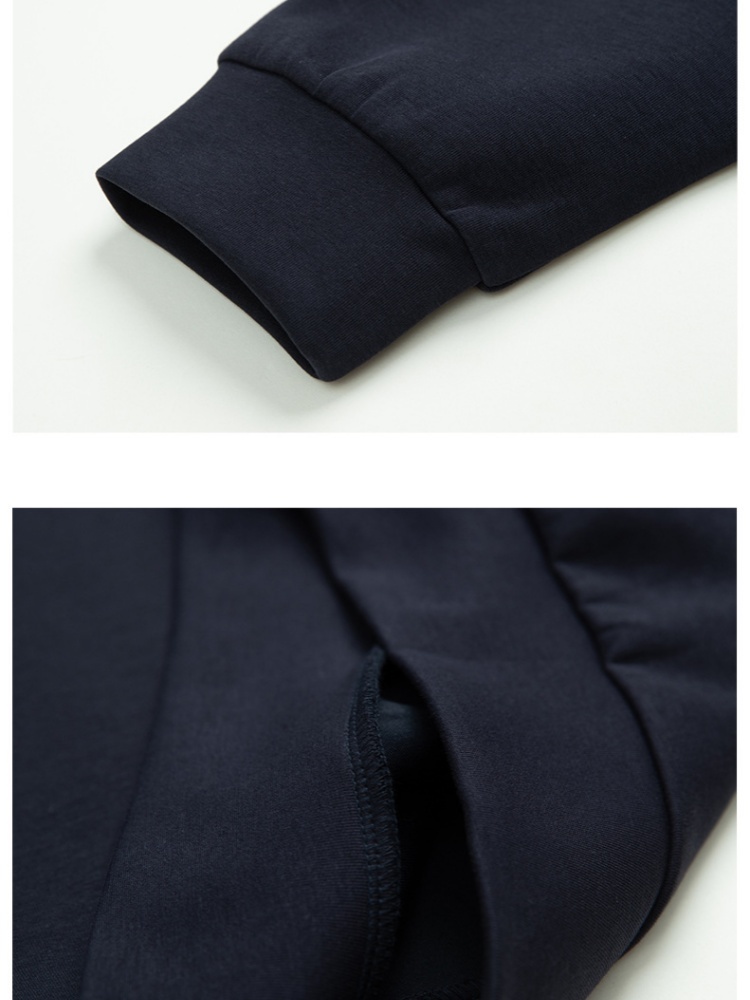 凯诗帕宽松刺绣卫衣6413·深蓝