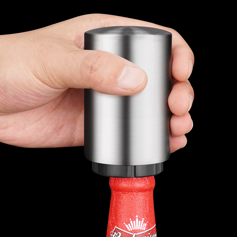 美之扣不锈钢自动啤酒开瓶器