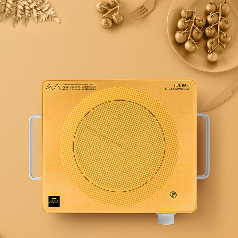 康宁 梦幻系列-彩虹电陶炉（金色）（大功率+静音+速热）·金色