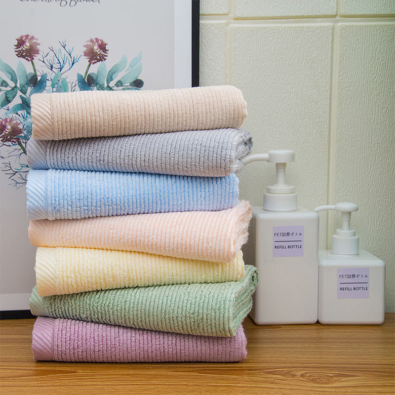 可欣竹纤维毛巾10条毛巾+10条方巾