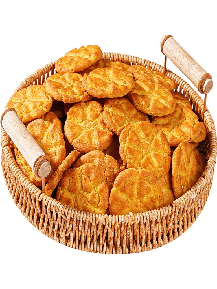 无蔗糖茯苓小米铁棍山药桃酥500g【手提礼盒】*2件