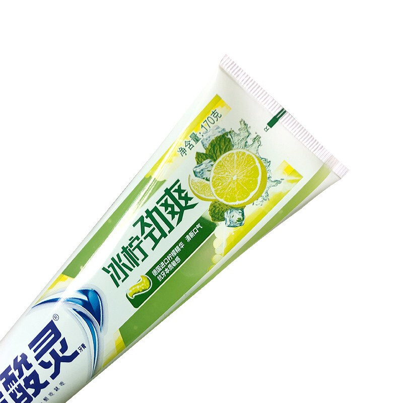 冷酸灵冰柠劲爽冰柠薄荷牙膏170g