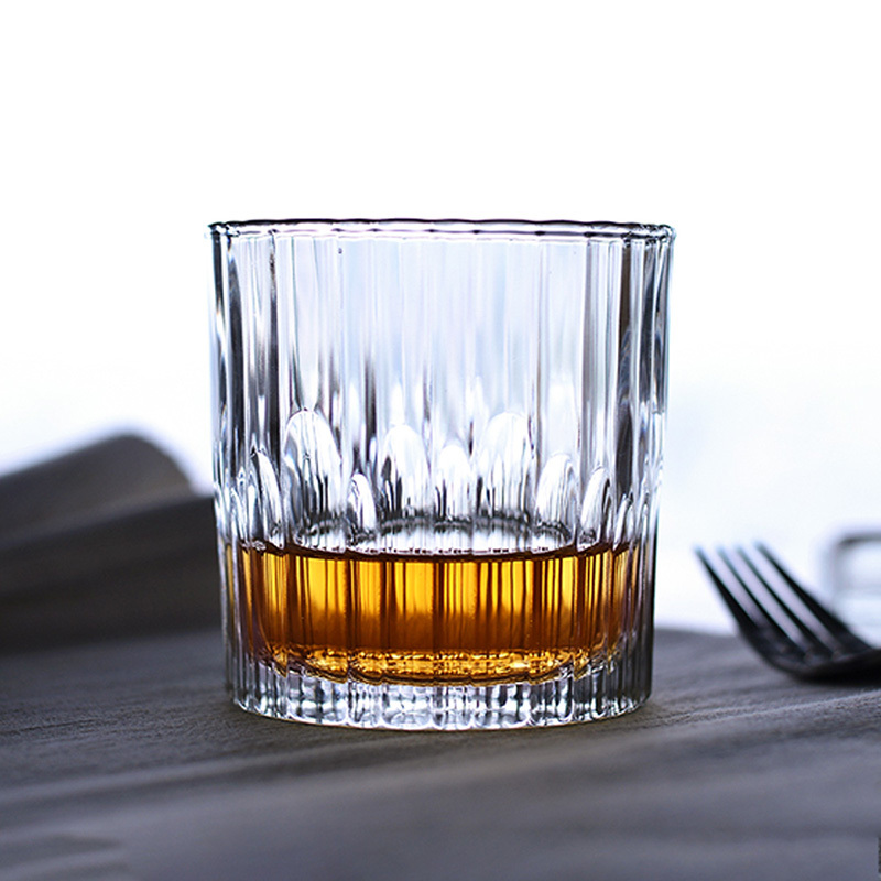 多莱斯 法国进口钢化玻璃水杯啤酒洋酒杯威士忌曼哈顿杯 220ml四只装·透明色