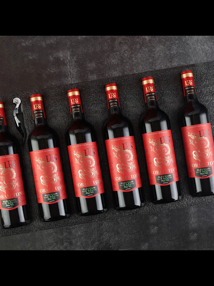 【买一赠一】洛兰顿酒庄·龙腾 龙年纪念干红葡萄酒·通用