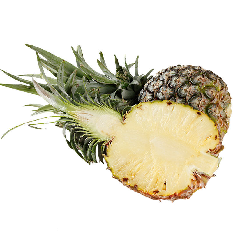 牛奶凤梨 净重8斤3-5个,无需挖眼泡盐水,削皮直接吃,连果芯都是甜的