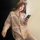 FSZY-韩版开衫条纹图片色