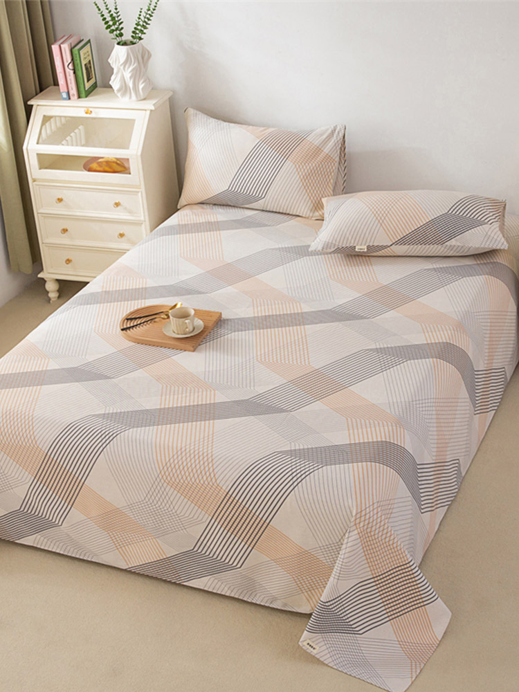 【合众精选】水漫庭 纯棉老粗布三件套230*240cm·艾米