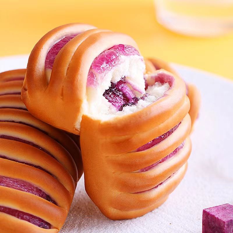 老味道紫薯面包1500g 松软香甜