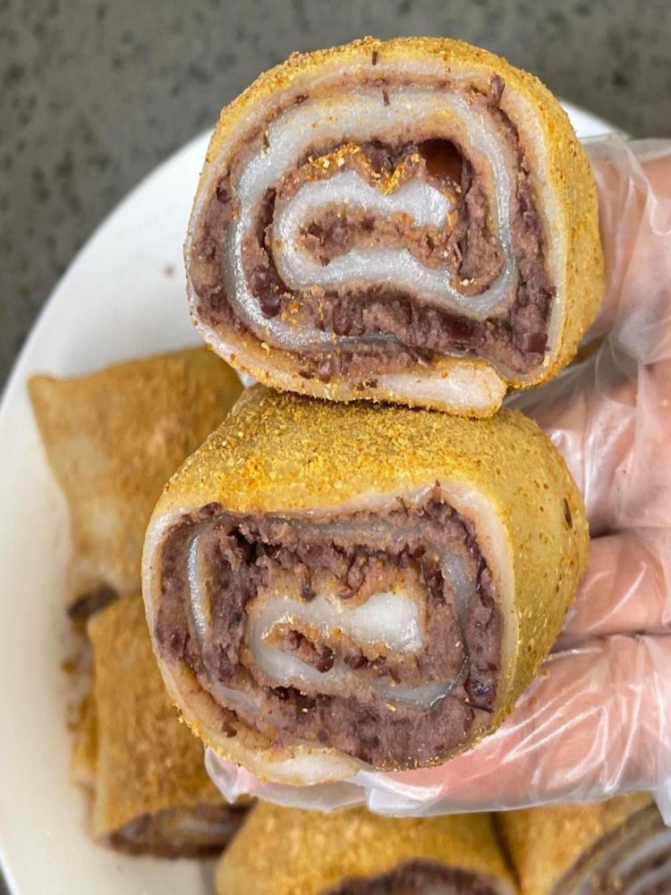 【混合口味】老北京驴打滚 218g*4盒 糯米糍 豆沙馅打糕