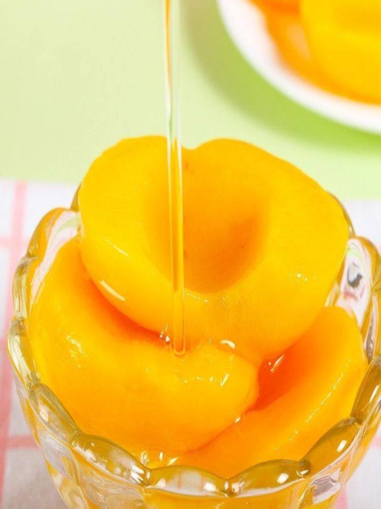 黄桃罐头 425g*6罐 砀山特产 新鲜糖水水果罐头