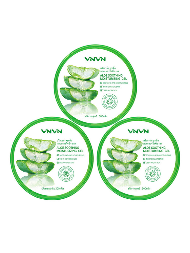 泰国进口VNVN芦荟凝胶300ml*3瓶