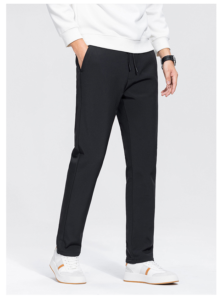 欧奈丝 男士高腰系带羽绒裤NSM5290503·深灰