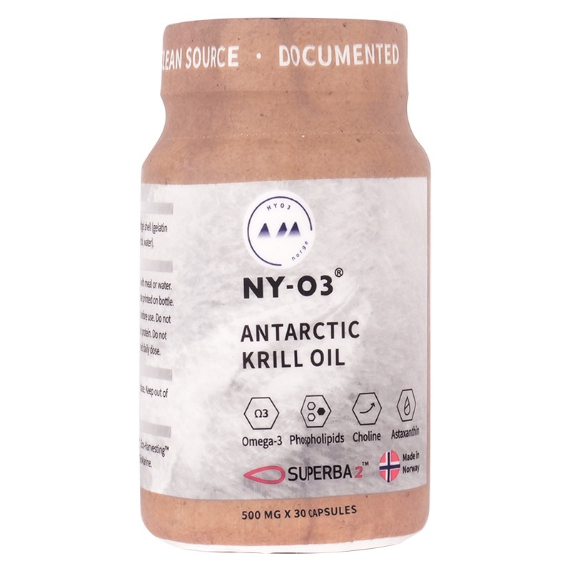 2瓶装跨境品挪威 NY-O3南极磷虾油