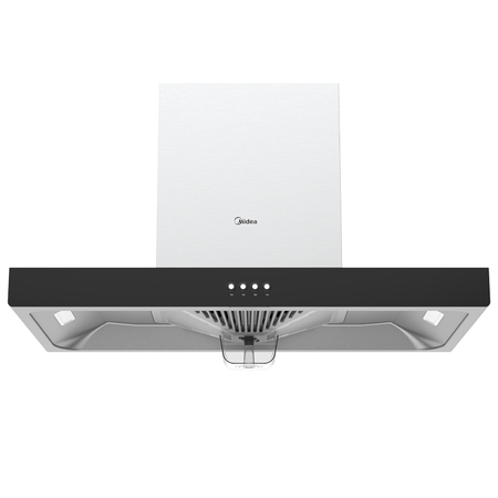 美的midea家用cxw220b80at型油烟机家用17爆炒大吸力银色