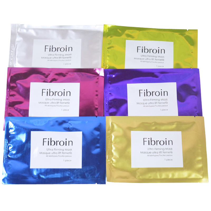 泰国Fibroin蚕丝面膜30片(银 金 蓝 红 绿 紫)6色随机·30ml/片