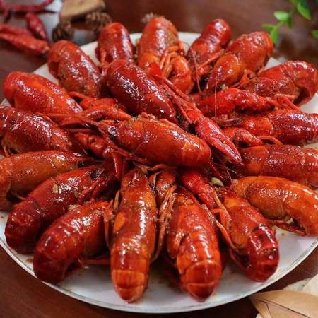 【正宗武汉潜江楚虾王小龙虾750g 蒜香味*3盒】-惠买-正品拼团上惠买