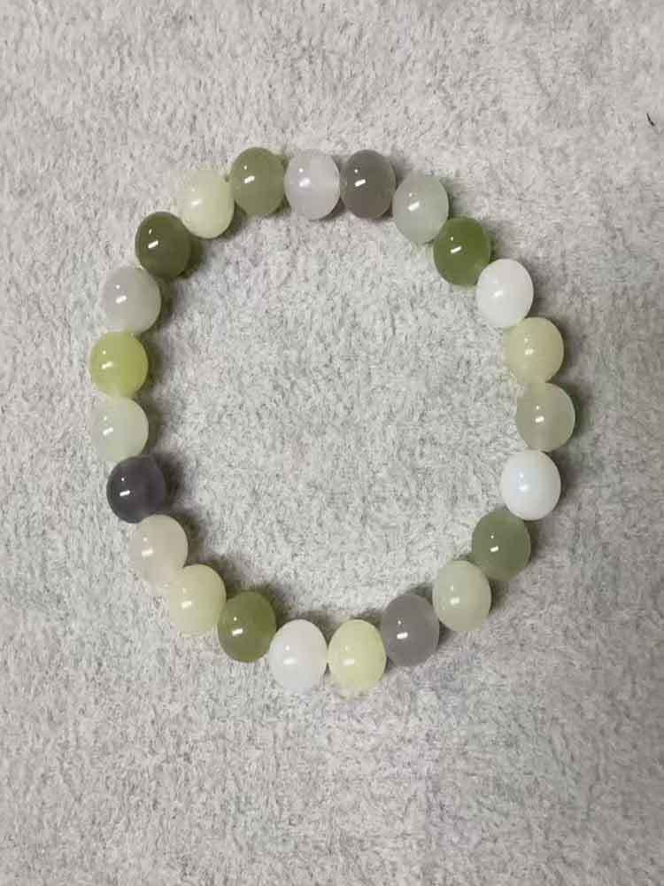 映时和田玉多宝手串8MM