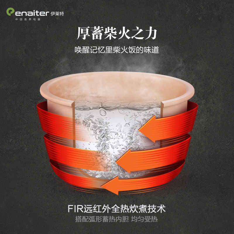 伊莱特eb-tfc40e8能量土锅4l