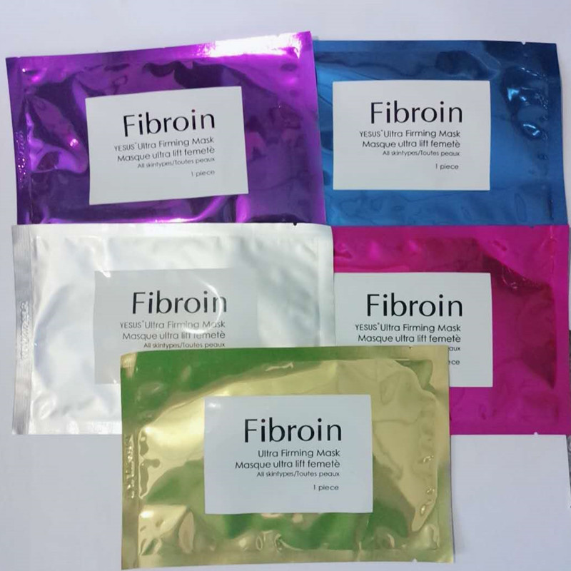 泰国Fibroin小F蚕丝蛋白面膜5片·5个颜色