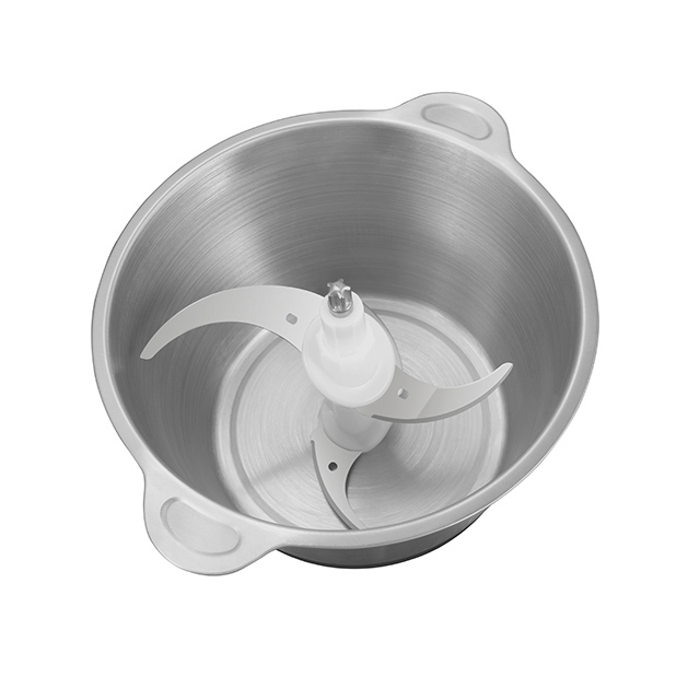 康巴赫-电动绞肉机料理机-不锈钢杯碗（KBH-180）-·银色