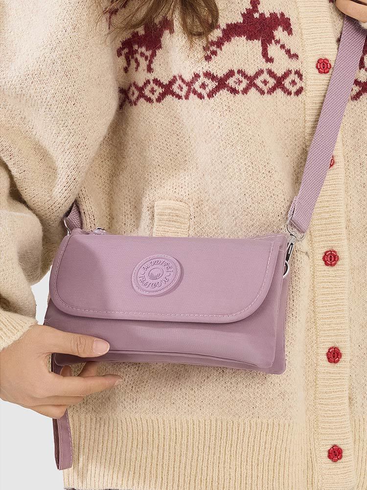 炫彩随身小包防水轻便简约挎包901#·绿色