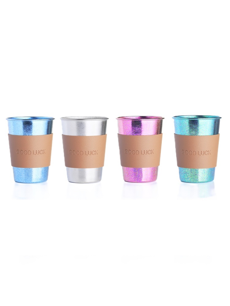 LECEA纯钛炫彩多用途水杯