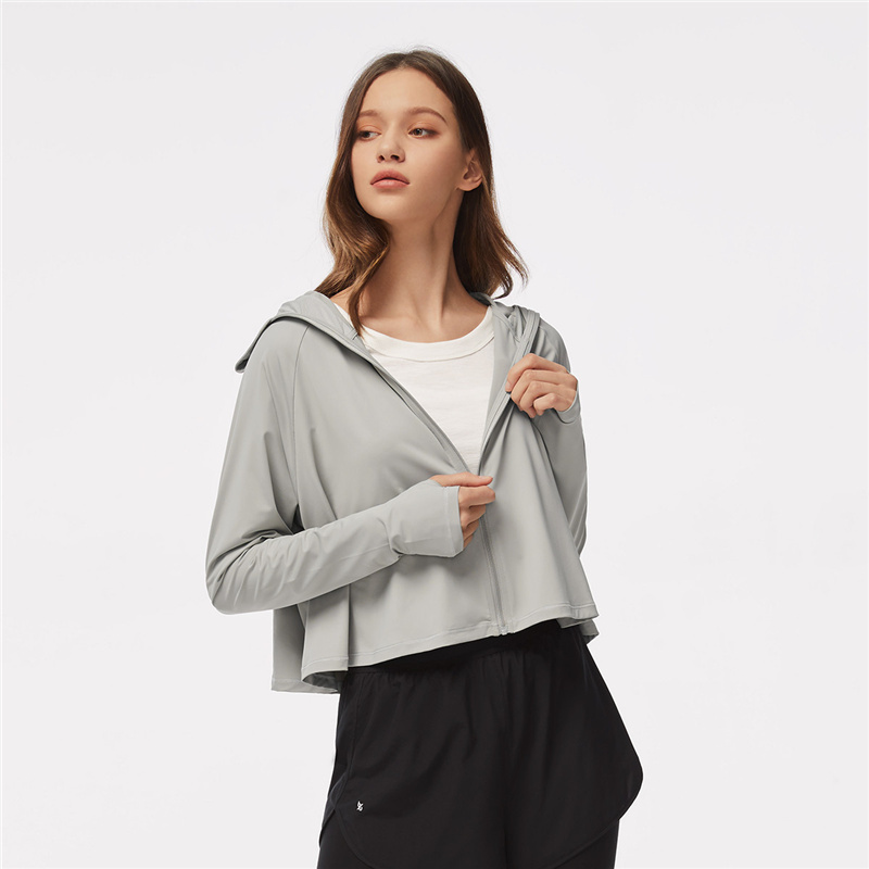 蕉下冰薄系列披肩防晒服·远山灰