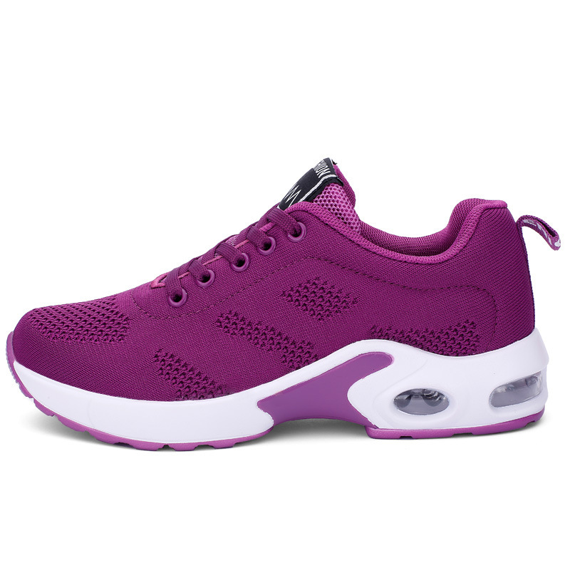 SSYAOGE 休闲运动鞋气垫跑步鞋女鞋1727·紫色