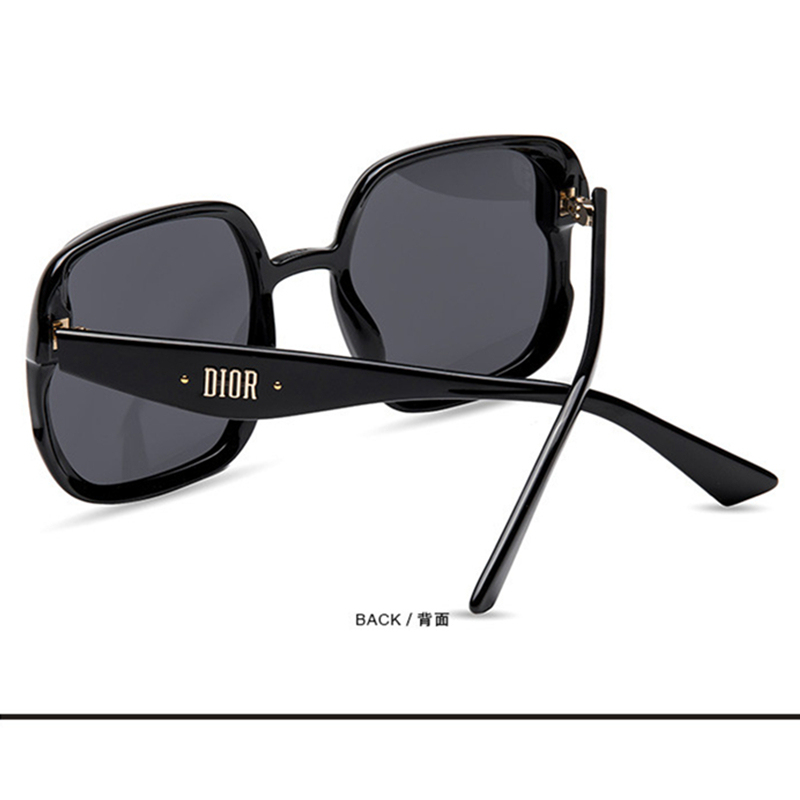 夏日大牌奢品太阳镜·Dior大框-黑色
