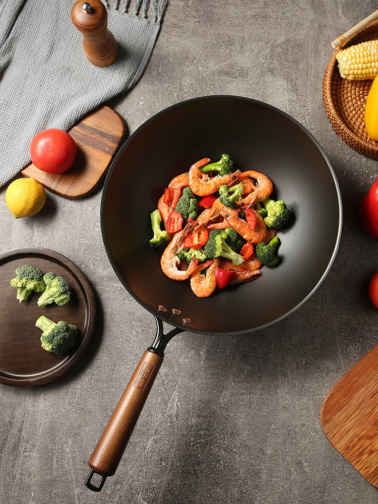 【合众精选】张小泉手艺铁锅32CM C30940100