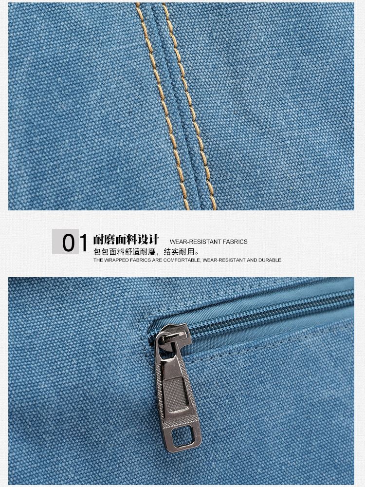 KVKY复古轻便耐用帆布包1951·咖啡色