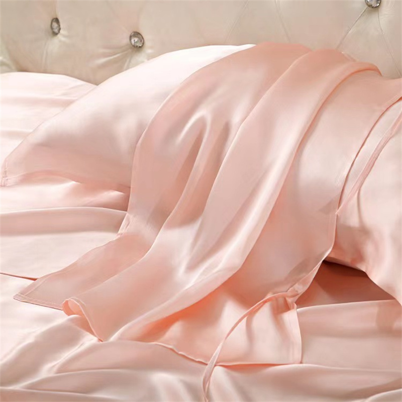 【奥莱专柜】优柔优 22姆米蚕丝枕巾·粉色