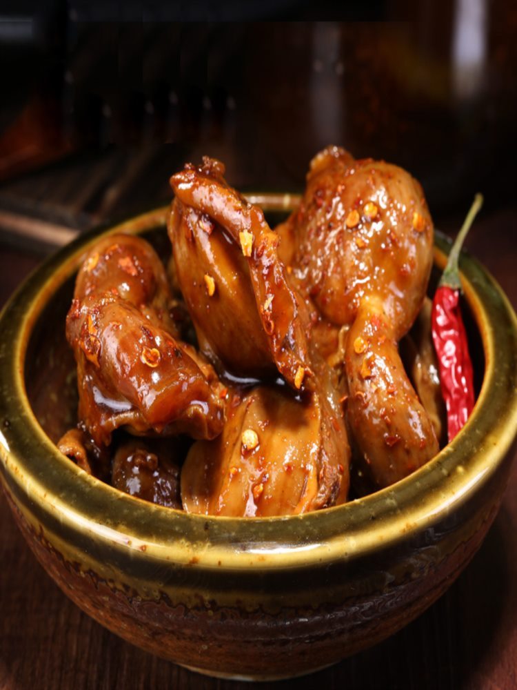 【混合口味】整个鸭胗 20个 香辣卤味大个鸭肫开袋即食 每包30g左右