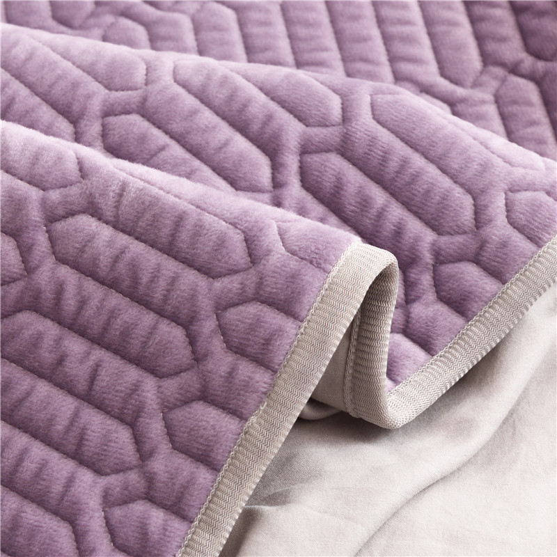 雅鹿乳胶床笠三件套豆沙