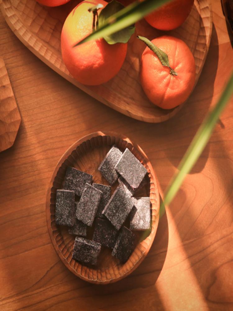 蓝莓糕 2袋装 东北蓝莓鲜果制 蜜饯果干 100g/袋（每袋约18-20片）