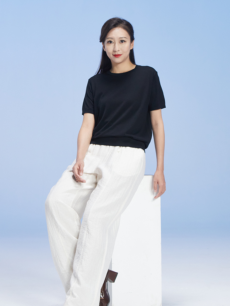 SOCOCOLURE圣可卡奈尔针织半袖女款·黑色